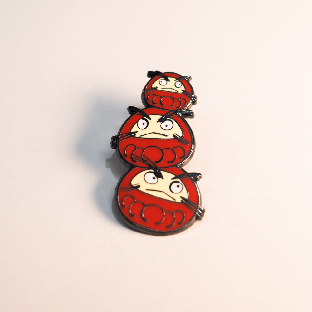 Enamel Pin: Daruma