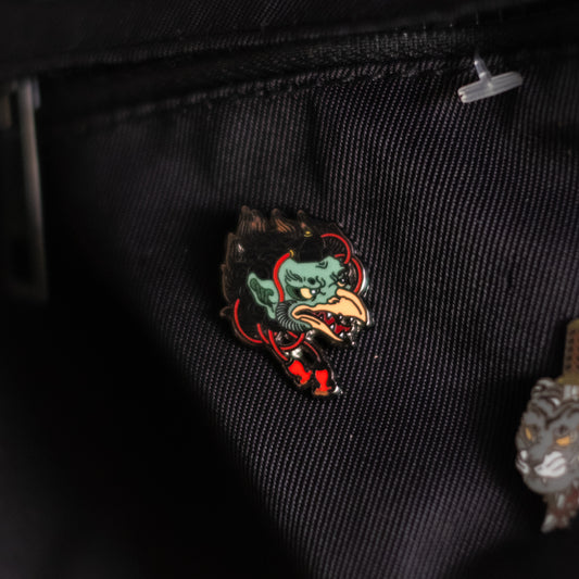 Enamel Pin: Tengu